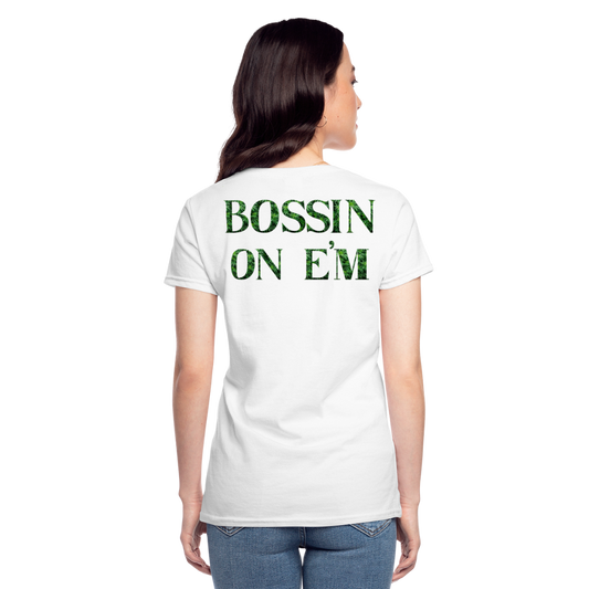 Women's V-Neck T-Shirt - white