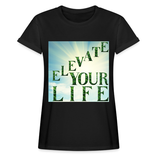 Women's Relaxed Fit T-Shirt - black