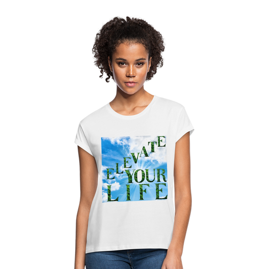 Women's Relaxed Fit T-Shirt - white