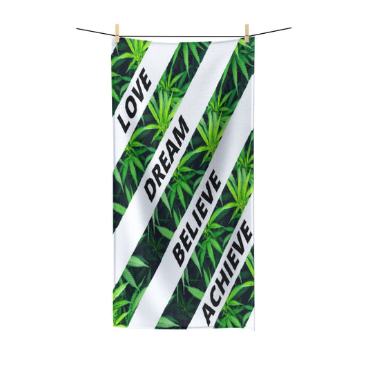 Cannabis Inspiration Polycotton Towel