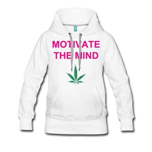 Women’s Premium Hoodie - white