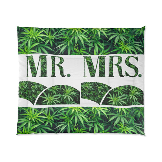 Mr. & Mrs. Cannabis Comforter