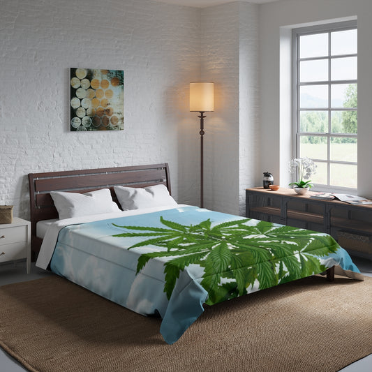 Cannabis Tra Le Nuvole Comforter