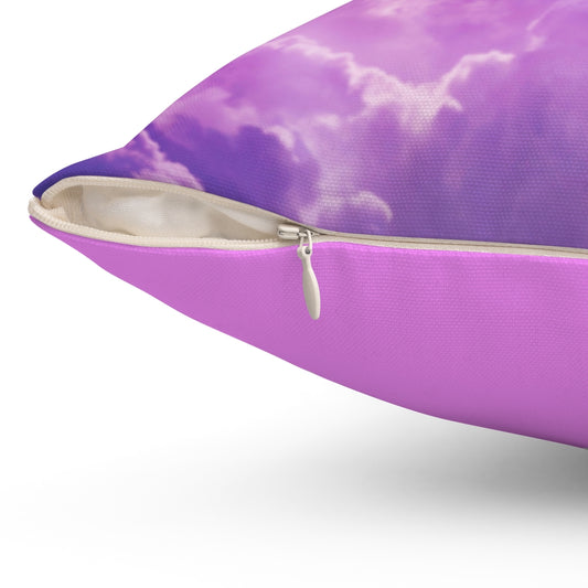 Sogno Di Cannabis Spun Polyester Square Pillow