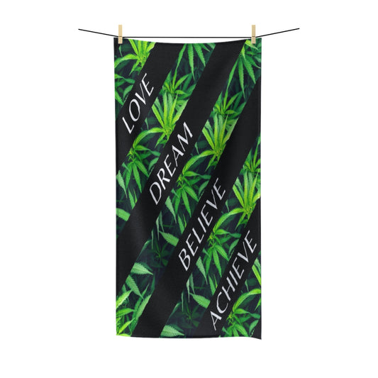 Cannabis Inspiration Polycotton Towel