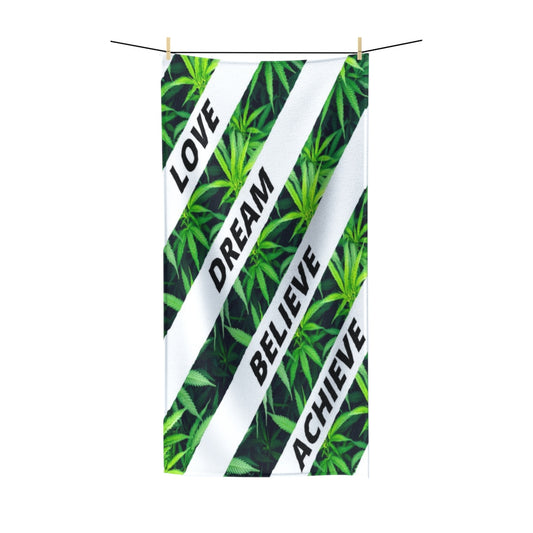 Cannabis Inspiration Polycotton Towel
