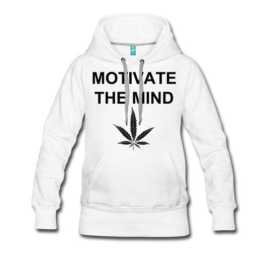 Women’s Premium Hoodie - white