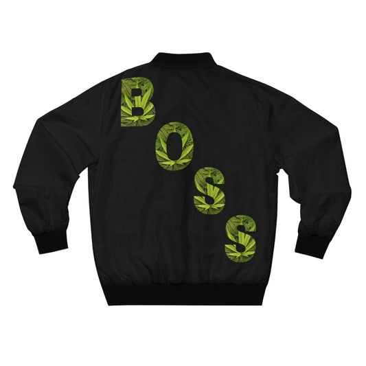 Cannabis Boss Bomber Jacket