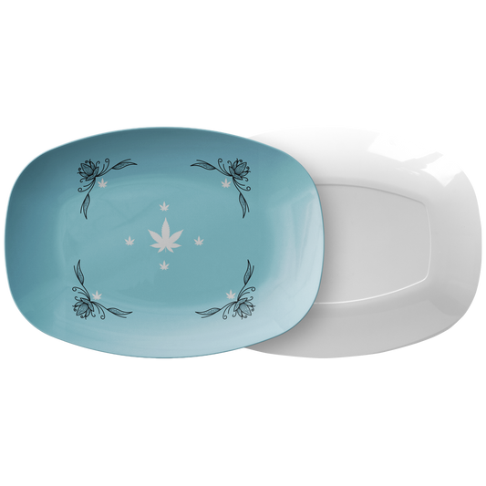 Bellissimo Blue Cannabis Platter