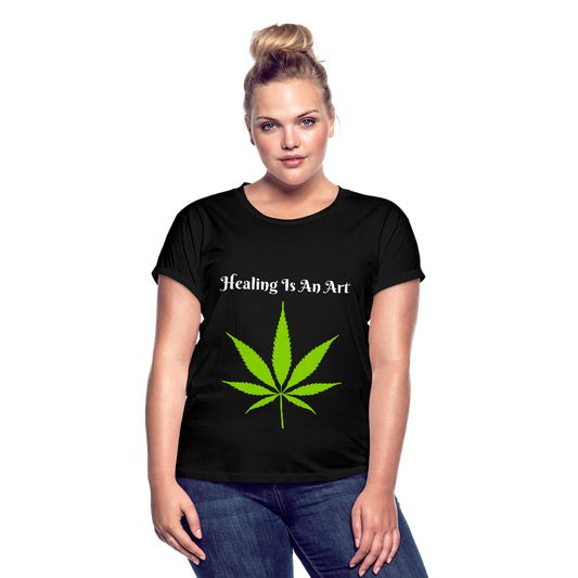 Women's Relaxed Fit T-Shirt - black