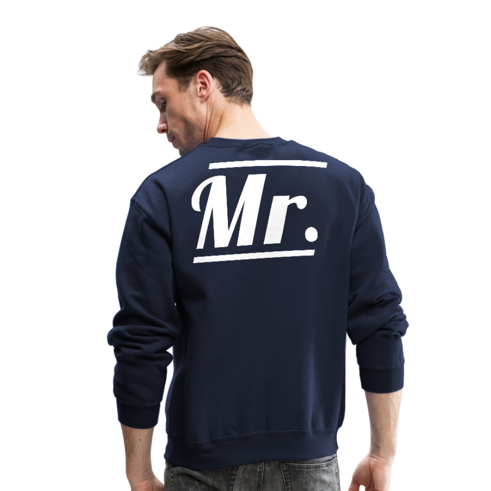 Mr. Crewneck Sweatshirt - navy