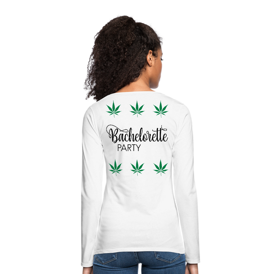 Women's Premium Long Sleeve T-Shirt - white