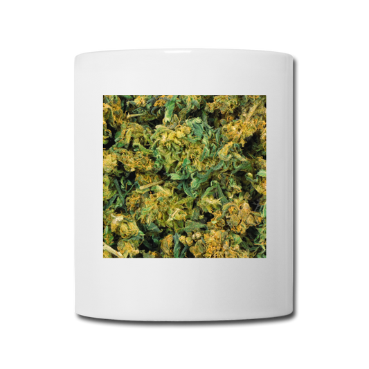 Cannabis Mug - white