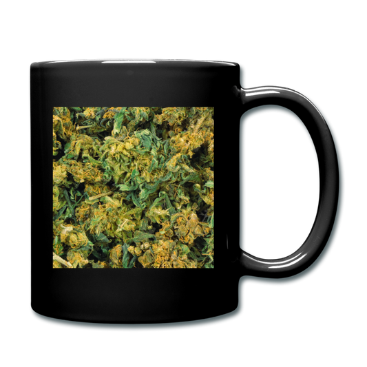 Cannabis Full Color Mug - black