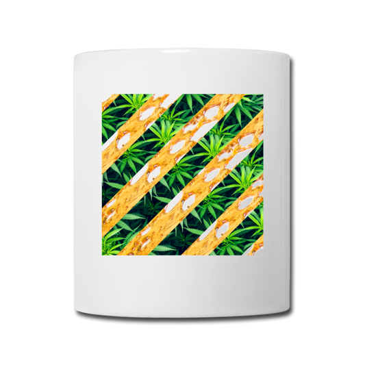 CannaWax Cannabis Mug - white