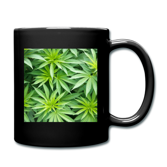 Cannabis Full Color Mug - black