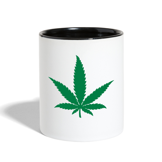 Contrast Coffee Mug - white/black