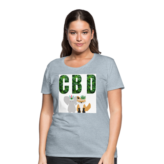 Women’s Premium T-Shirt - heather ice blue