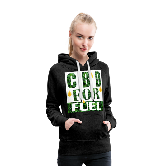 Women’s Premium Hoodie - charcoal gray