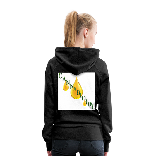 Women’s Premium Hoodie - charcoal gray