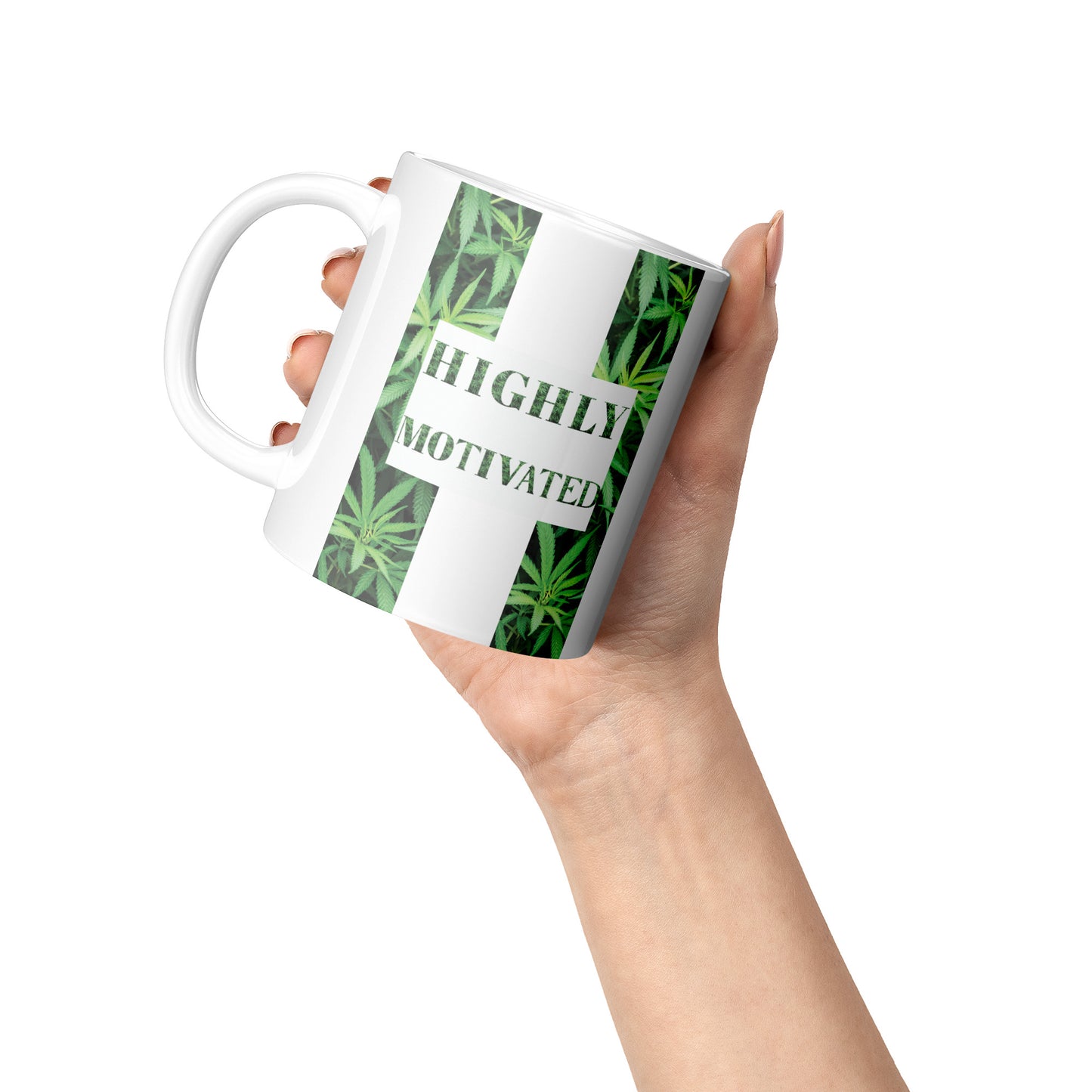 Highly Motivated Cannabis Inspired Mug