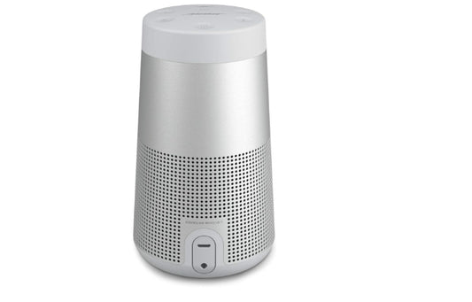 Bose SoundLink Revolve (Series II) Portable Bluetooth Speaker – Wireless Water-Resistant Speaker with 360° Sound, Silver