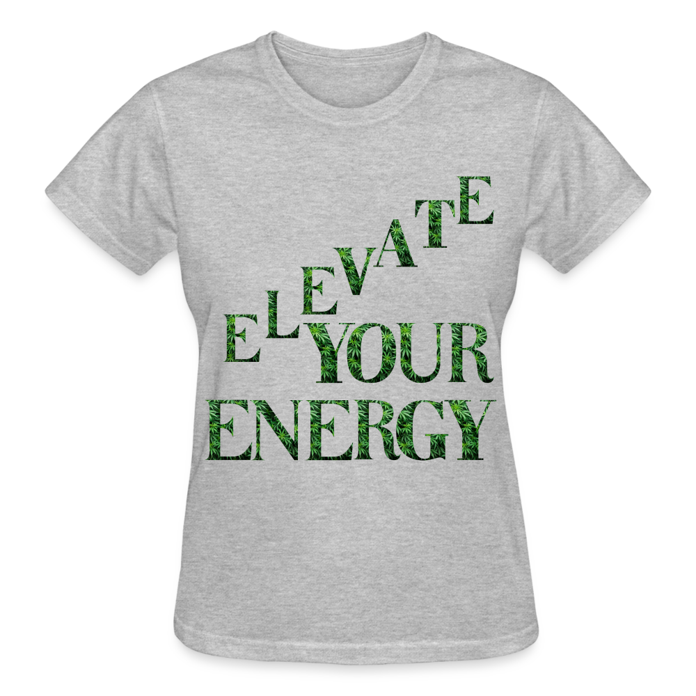 Gildan Ultra Cotton Ladies T-Shirt - heather gray