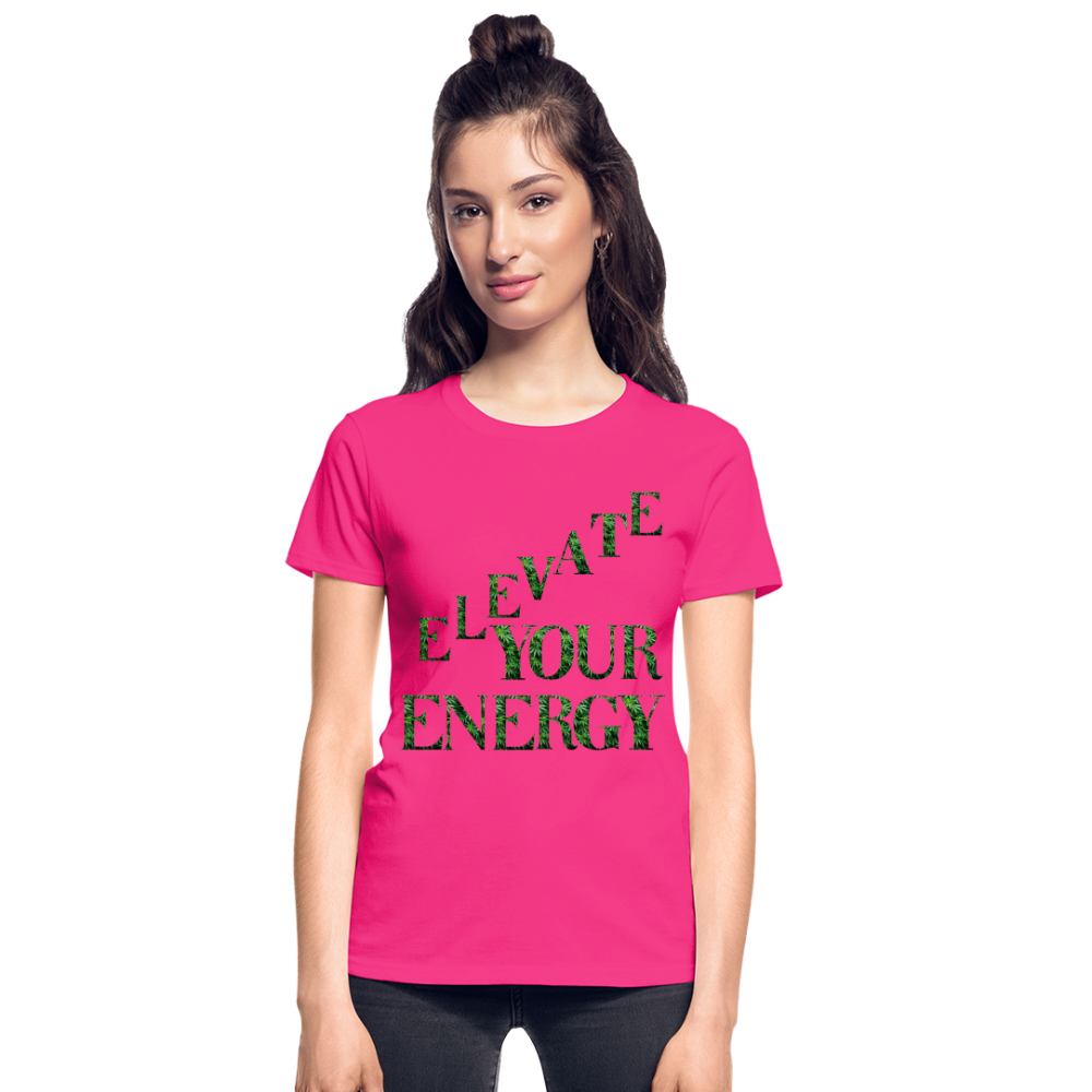 Gildan Ultra Cotton Ladies T-Shirt - fuchsia
