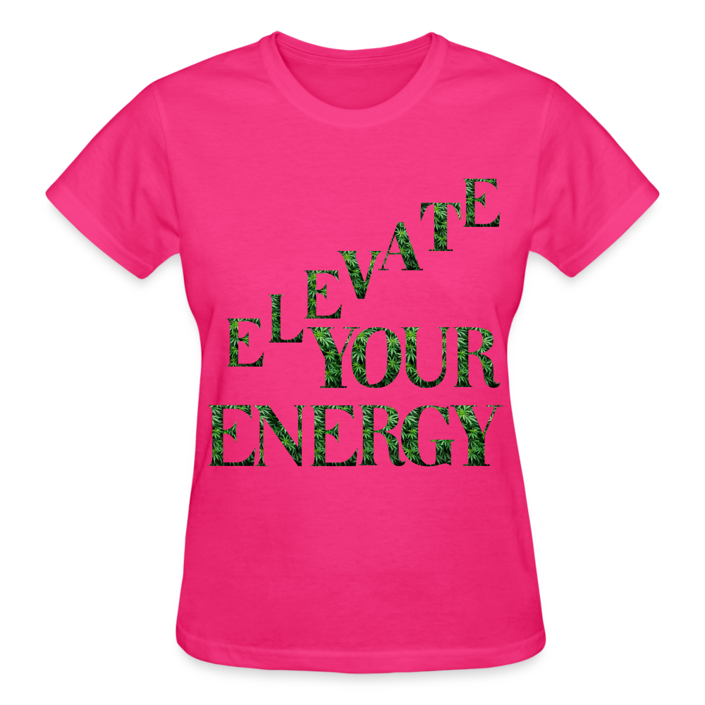 Gildan Ultra Cotton Ladies T-Shirt - fuchsia