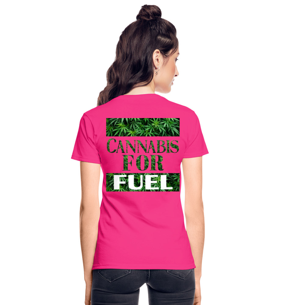 Gildan Ultra Cotton Ladies T-Shirt - fuchsia