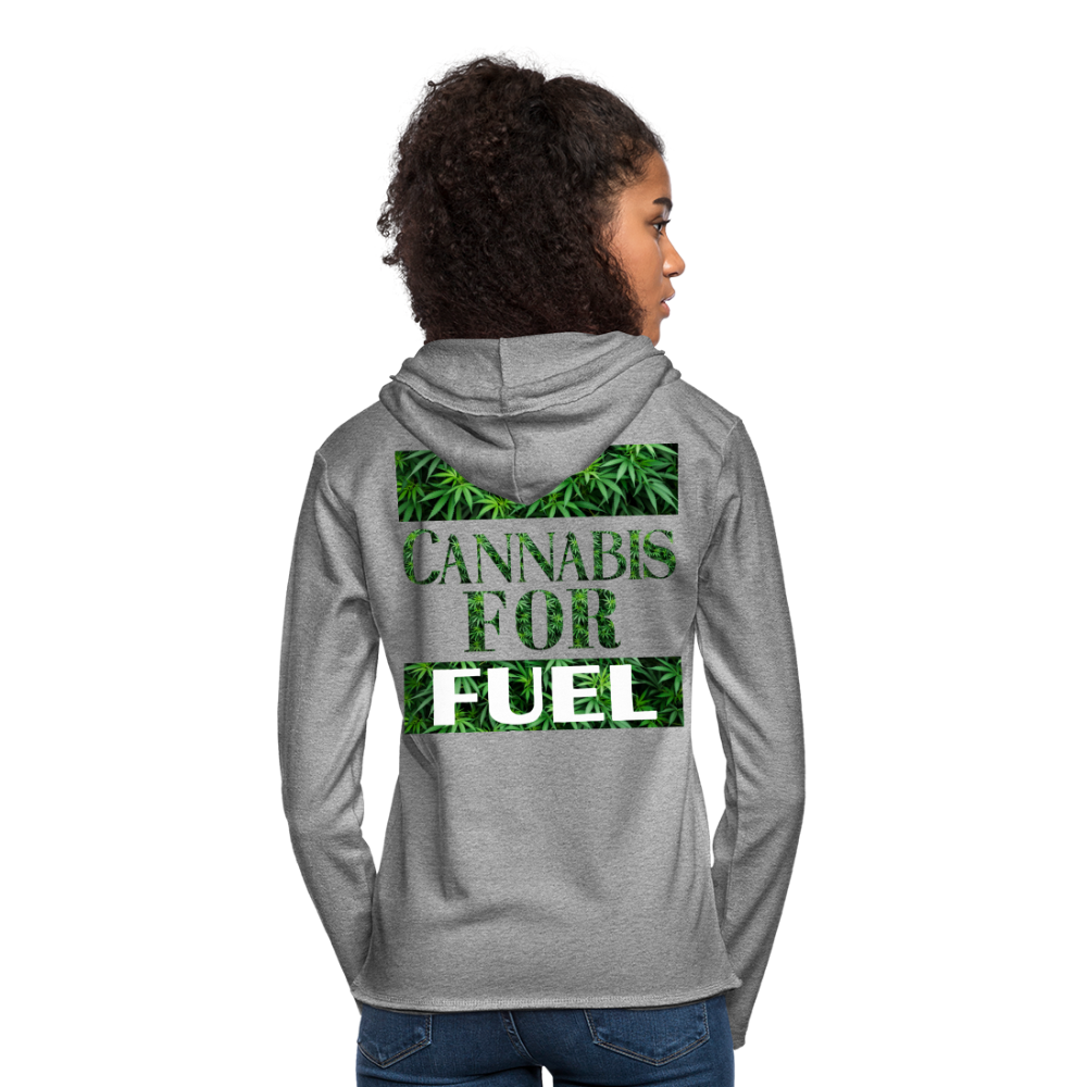 Unisex Lightweight Terry Hoodie - heather gray