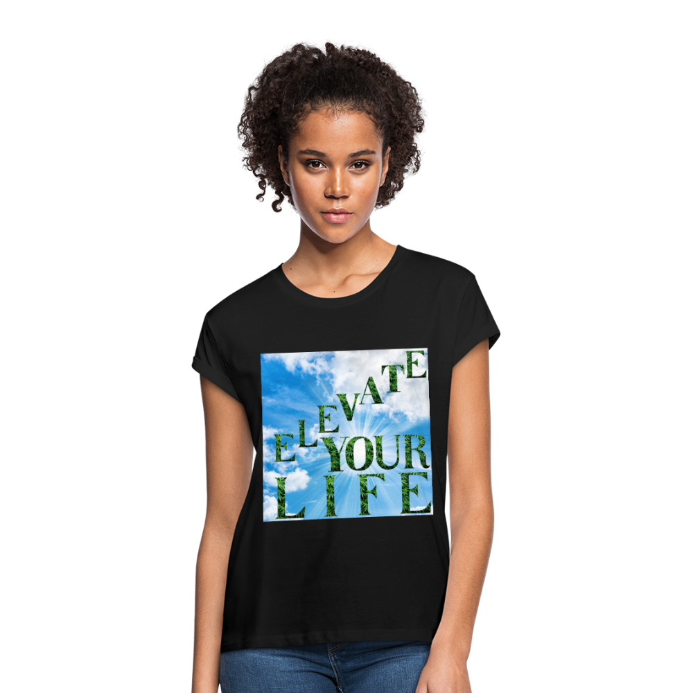 Women's Relaxed Fit T-Shirt - black