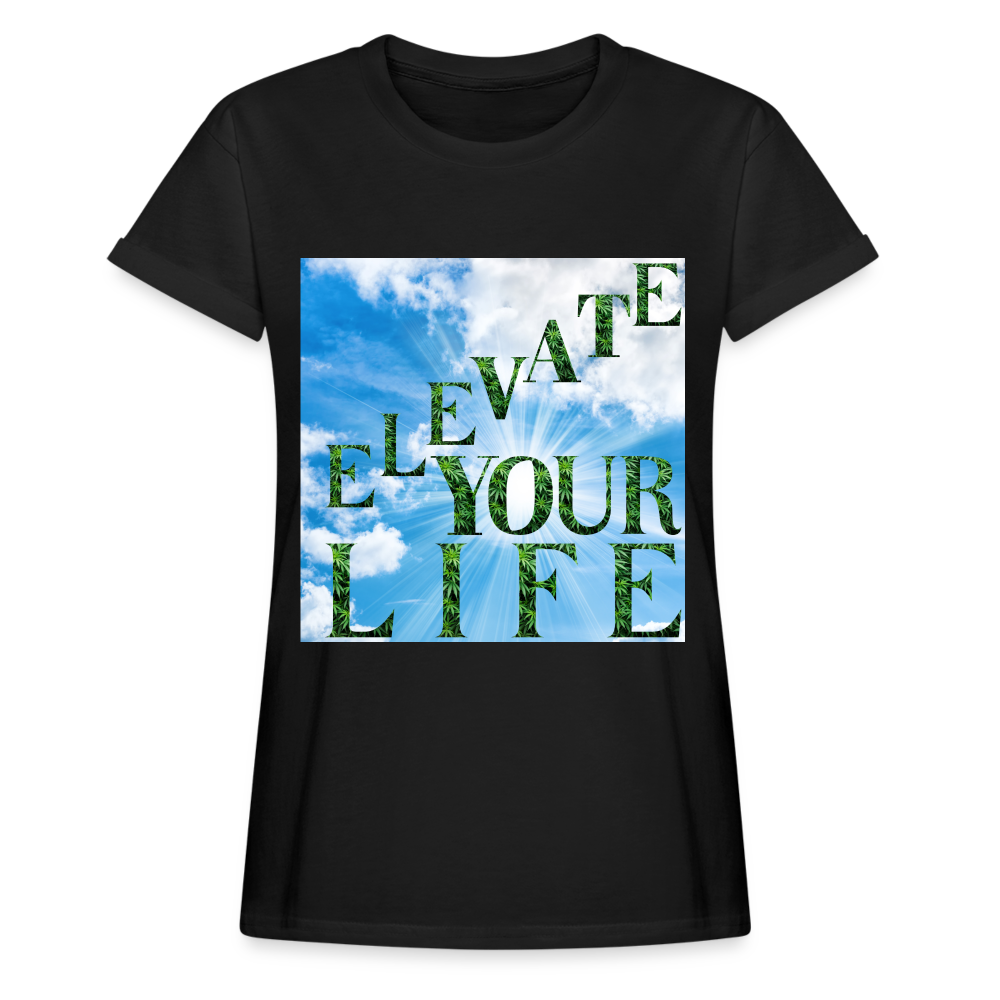 Women's Relaxed Fit T-Shirt - black