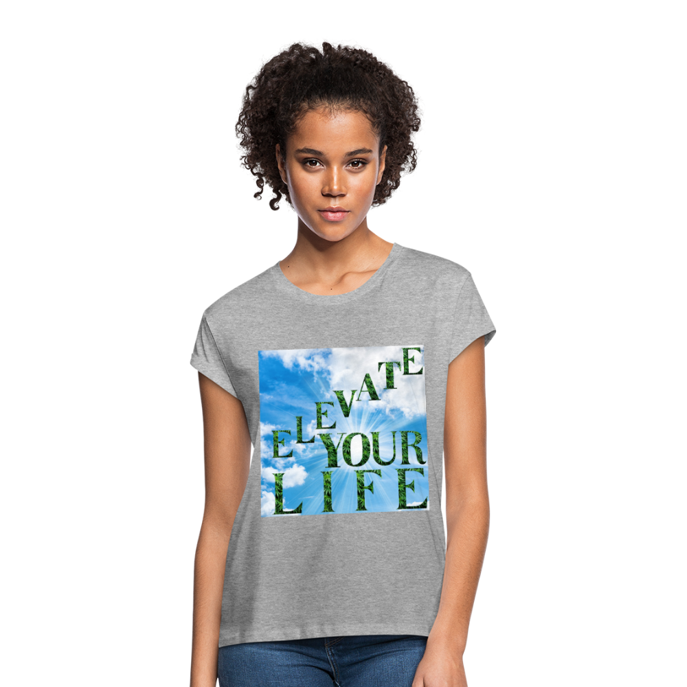 Women's Relaxed Fit T-Shirt - heather gray