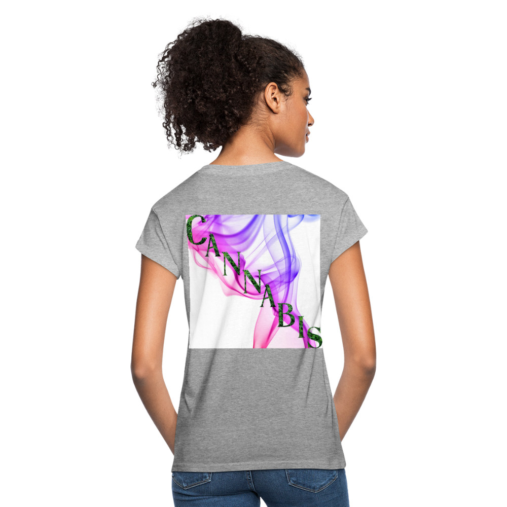 Most Valuable Cannabis Ladies Relaxed Fit T-Shirt - heather gray