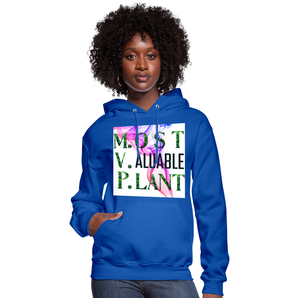 Most Valuable Plant Ladies Hoodie - royal blue