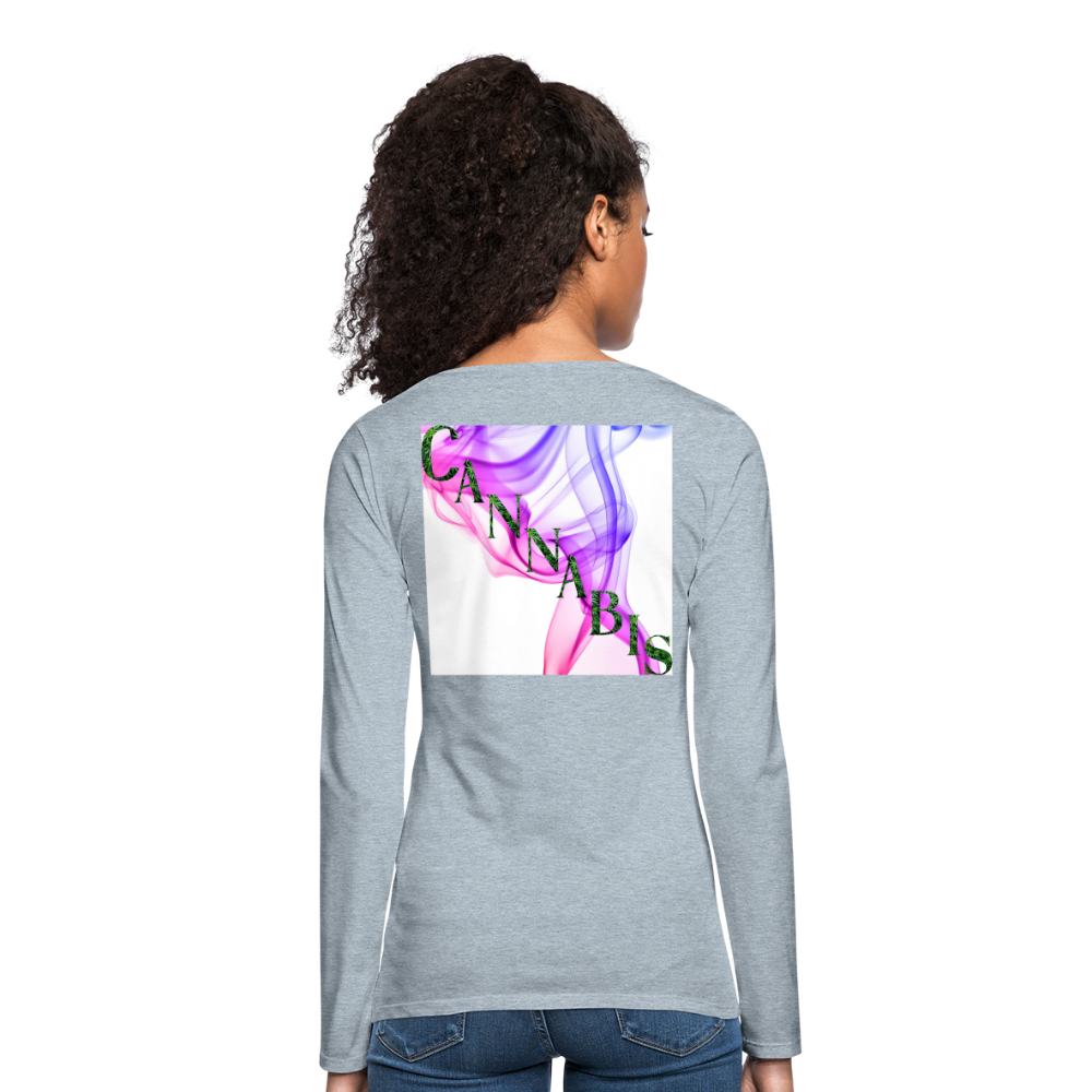 Most Valuable Ladies Long Sleeve T-Shirt - heather ice blue