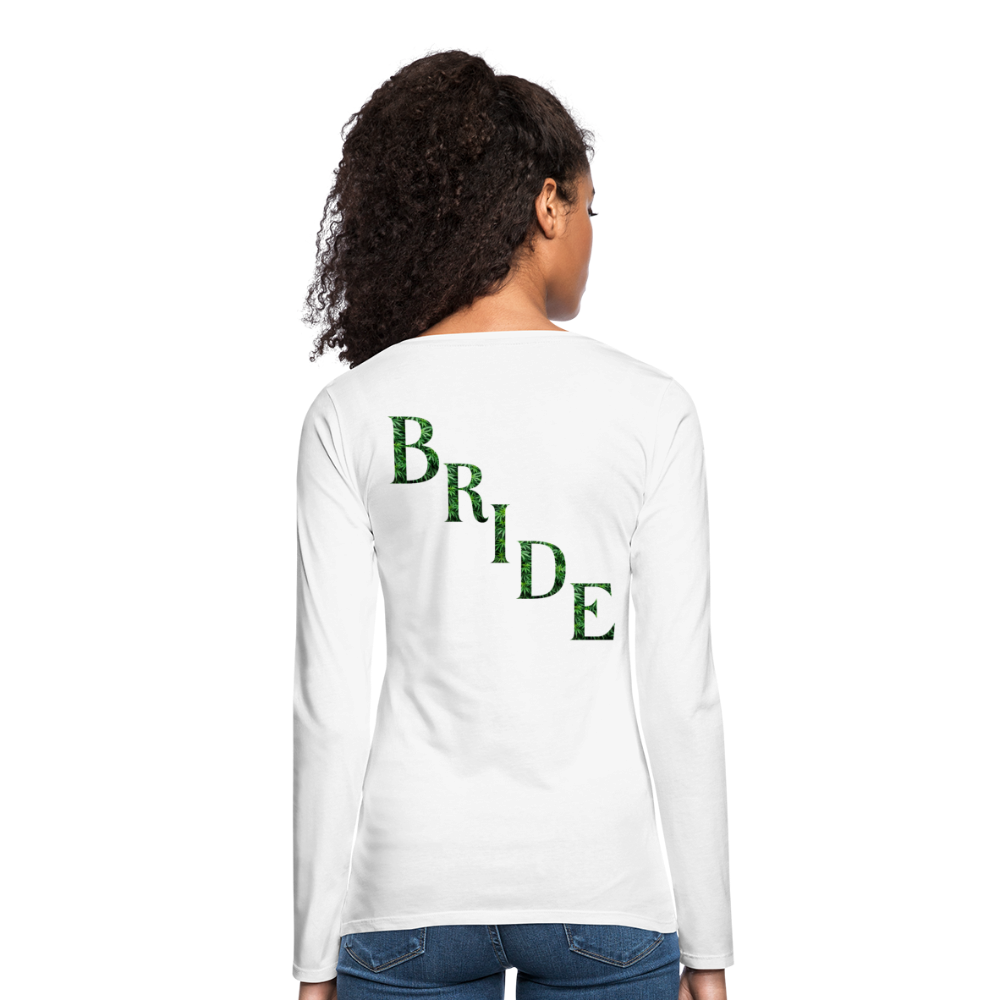 Women's Premium Long Sleeve T-Shirt - white