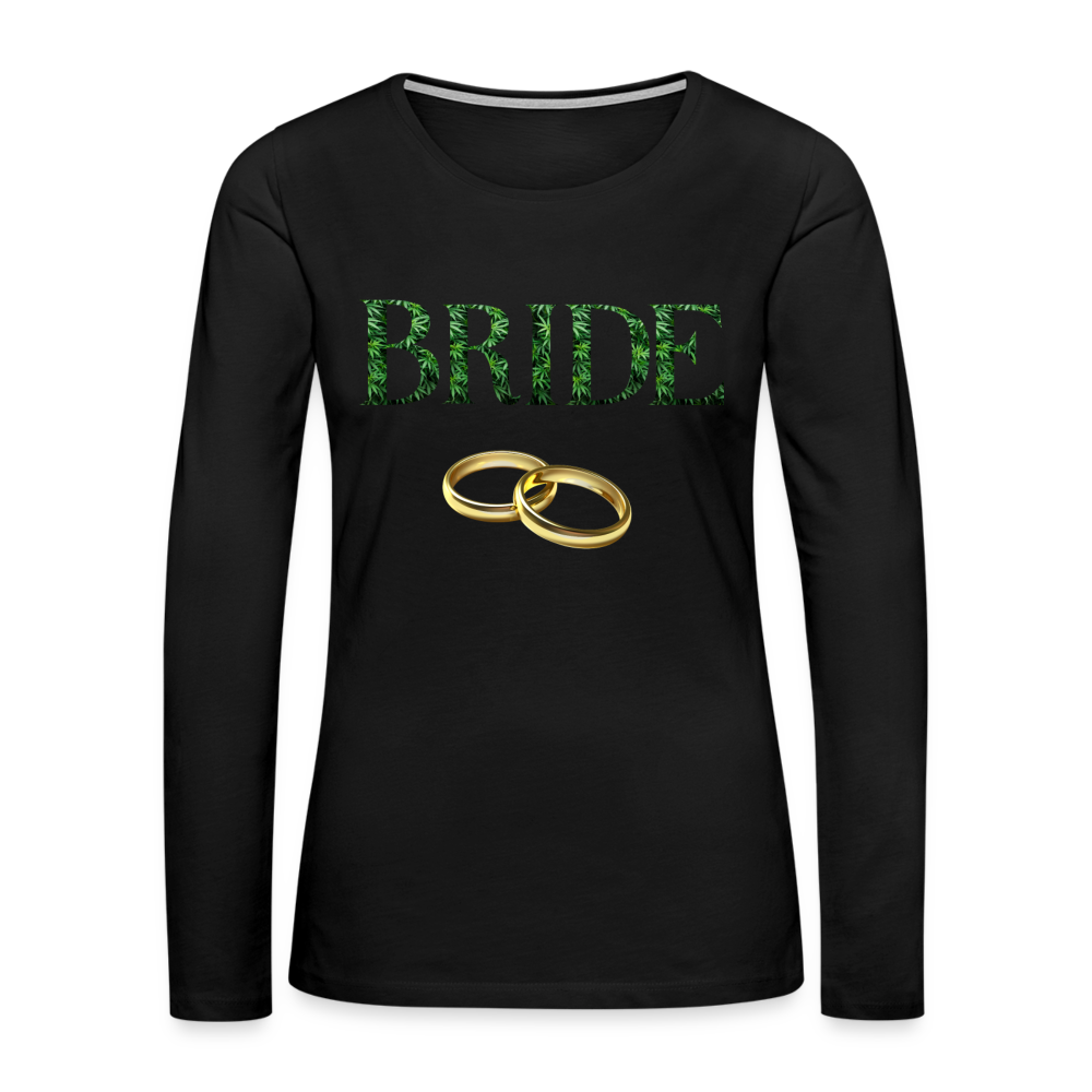 Women's Premium Long Sleeve T-Shirt - black