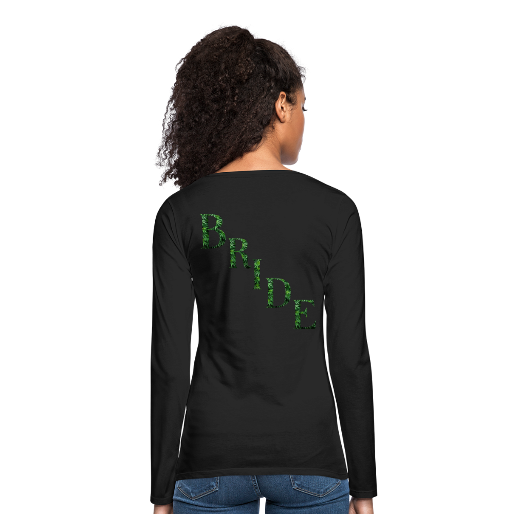 Women's Premium Long Sleeve T-Shirt - black