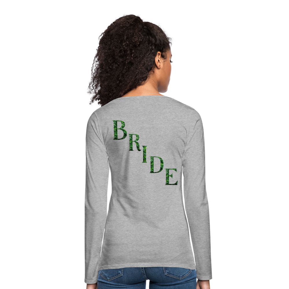 Women's Premium Long Sleeve T-Shirt - heather gray