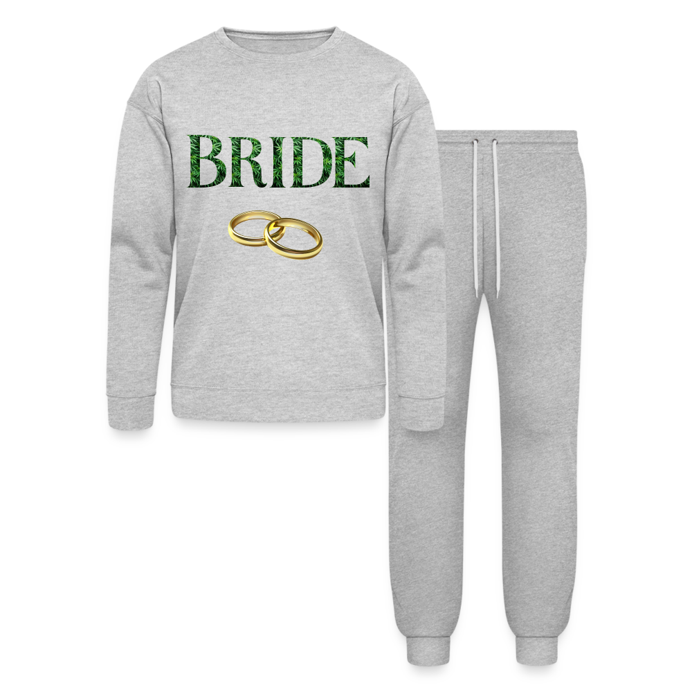 Bella + Canvas Unisex Lounge Wear Set - heather gray