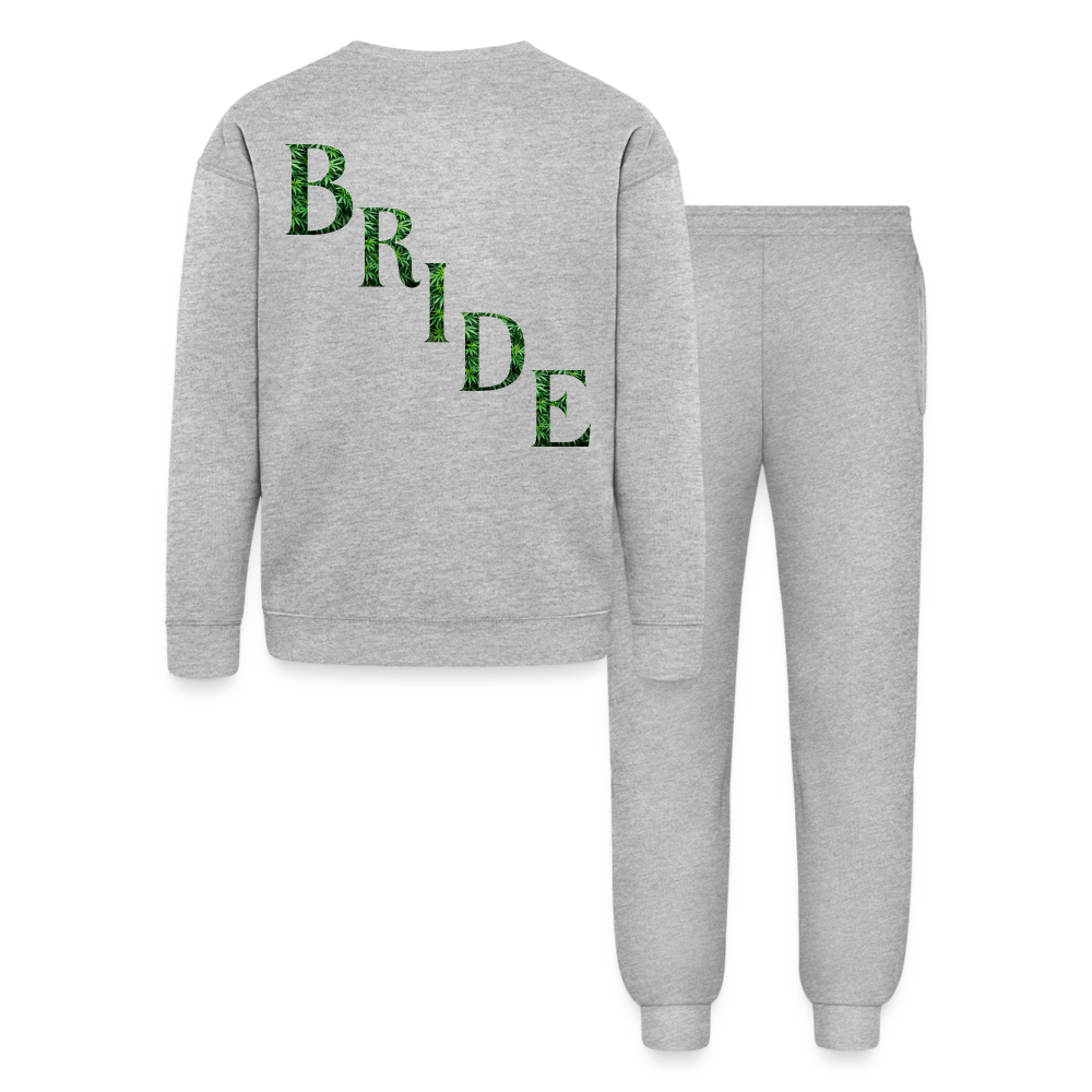 Bella + Canvas Unisex Lounge Wear Set - heather gray