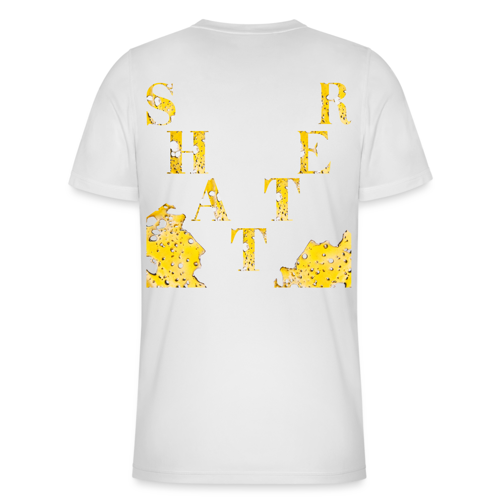 Dabbin On E'M Adidas Men's Recycled Performance T-Shirt - white