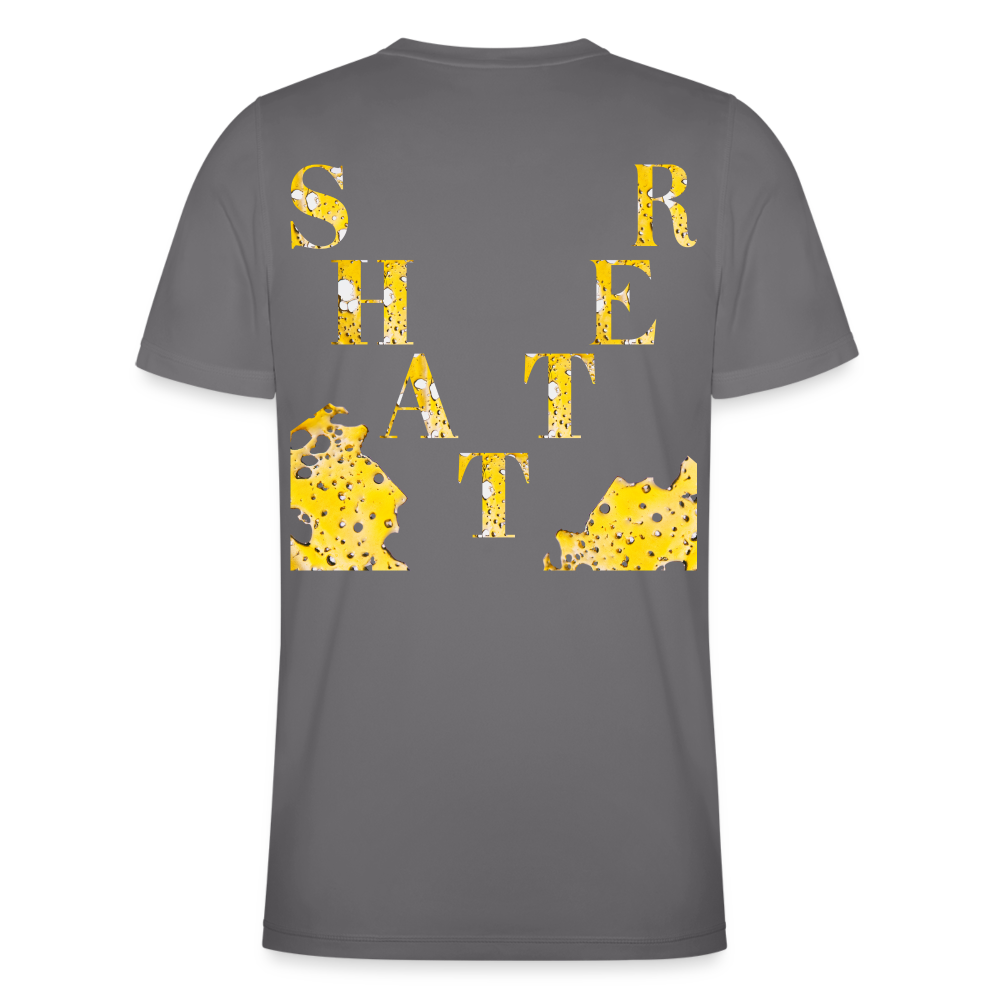 Dabbin On E'M Adidas Men's Recycled Performance T-Shirt - slate