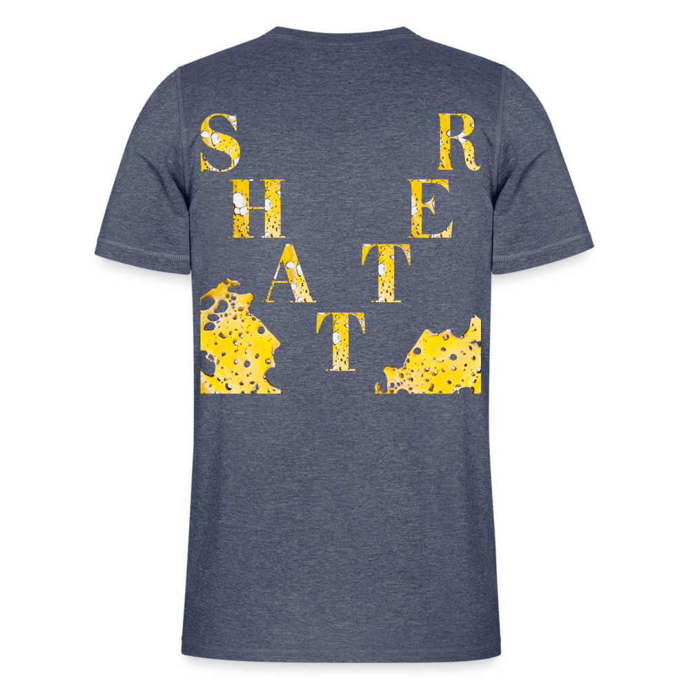 Dabbin On E'M Adidas Men's Recycled Performance T-Shirt - heather navy