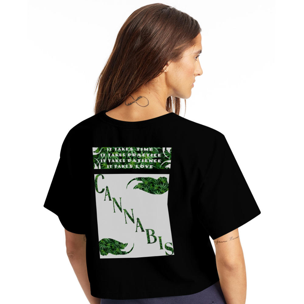 Champion Women’s Cropped T-Shirt - black