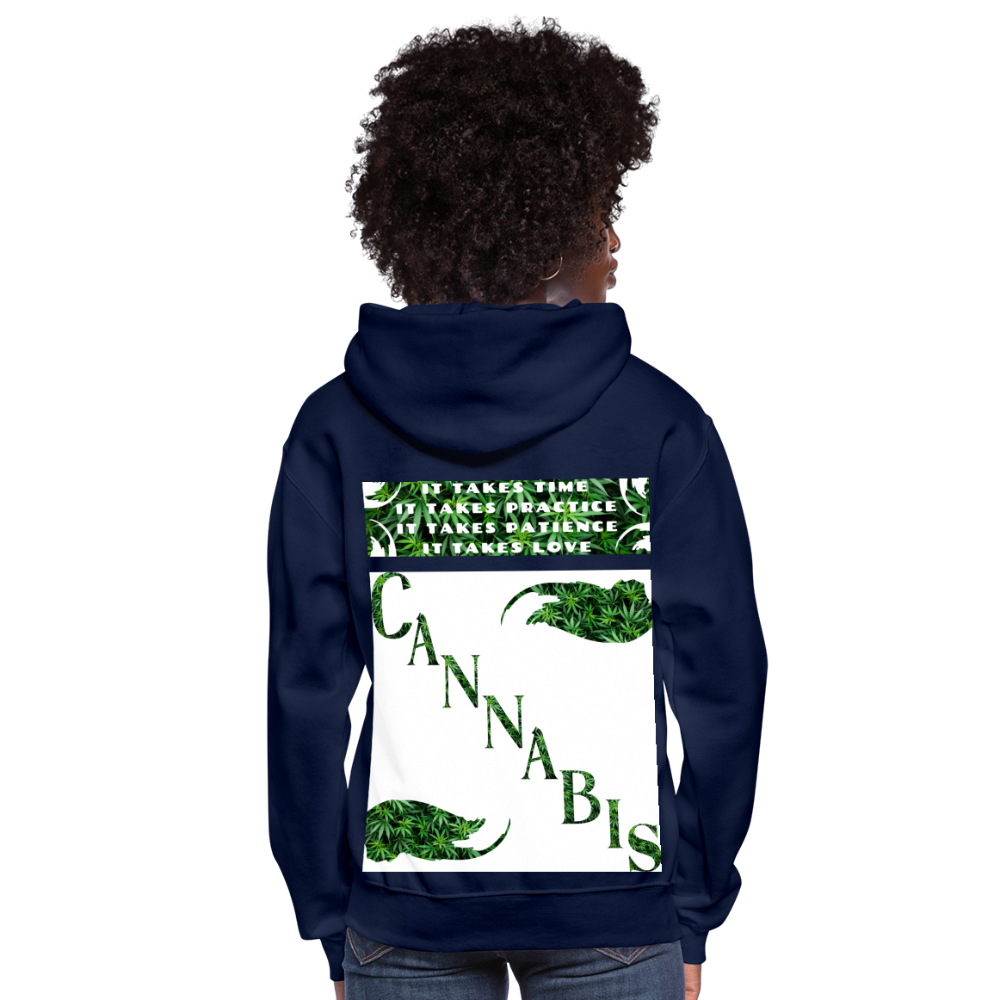 Women's Hoodie - navy