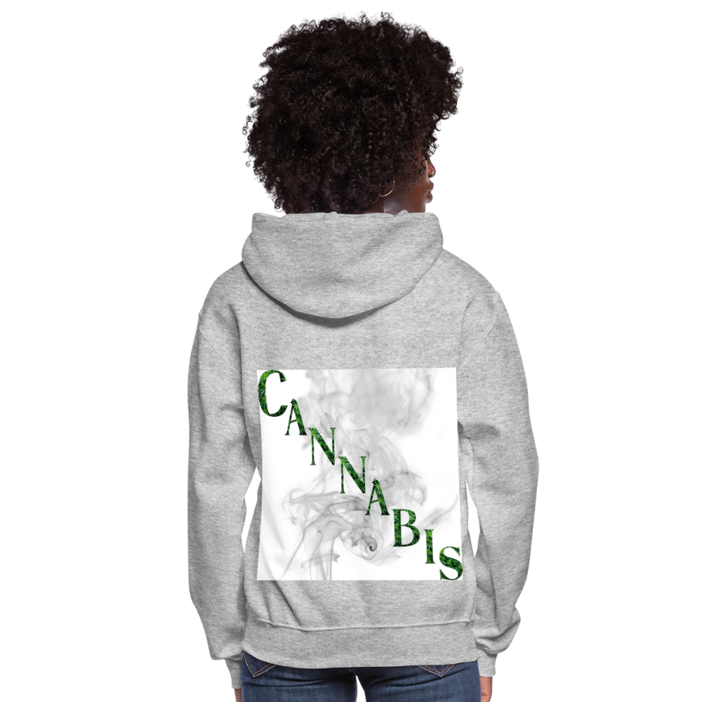 Highly Motivated Cannabis Hoodie - heather gray