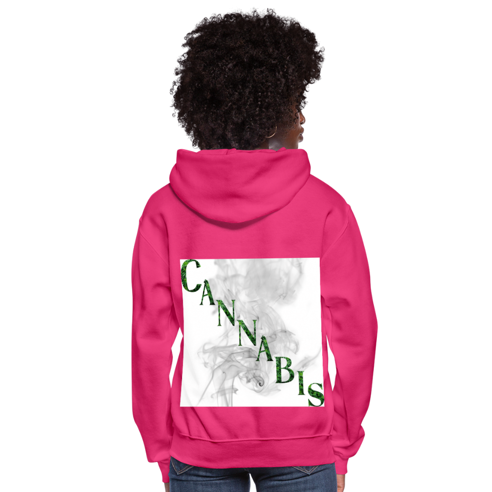 Highly Motivated Cannabis Hoodie - fuchsia